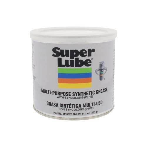 Graisse synthétique multi-usages Super Lube avec Syncolon (PTFE) - Bidon de  14,1 oz