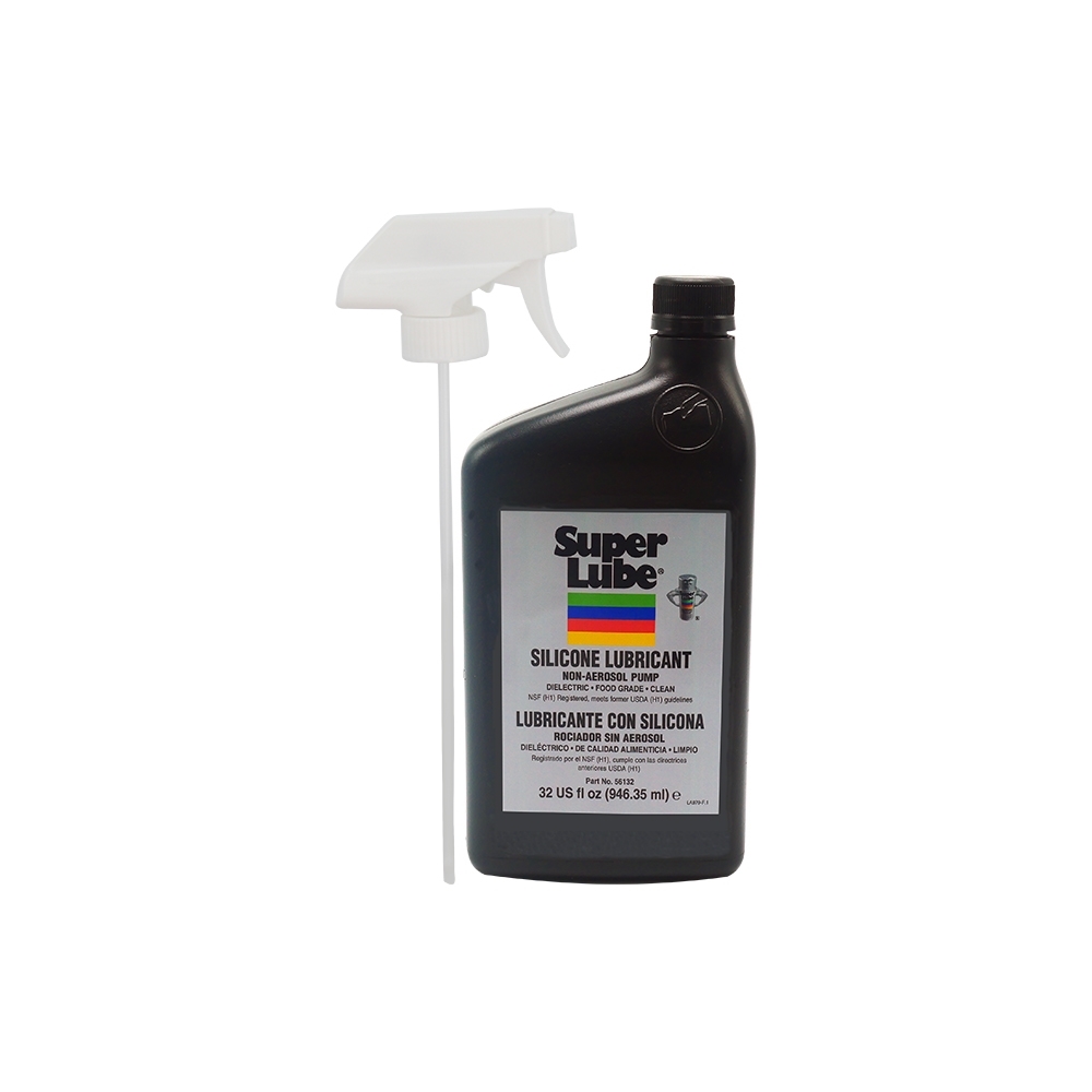 924382-5 Super Lube Silicone Hydraulic Oil, 1 gal. Bottle, ISO Viscosity  Grade : 100